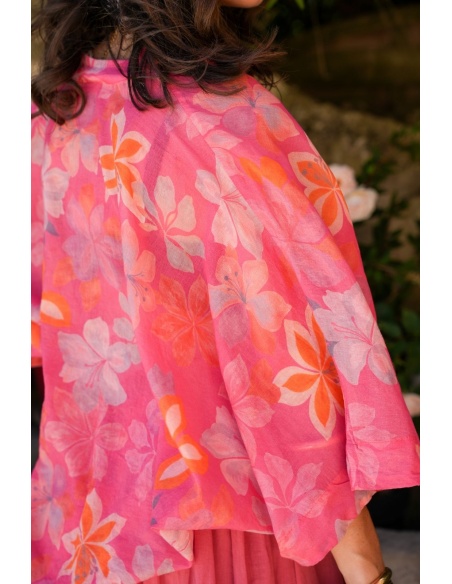 Lucca Pink Banditas POLARIS Blouse