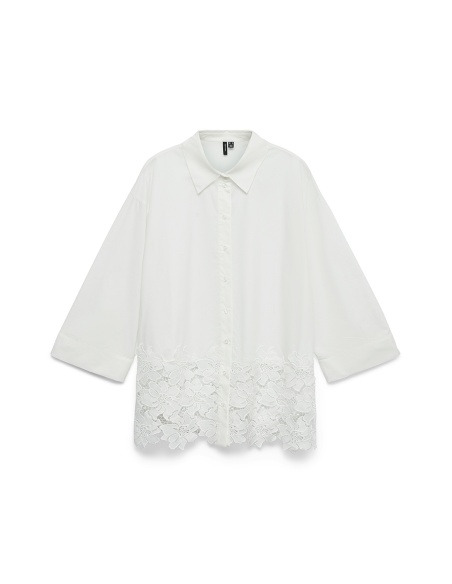 Snow White Flowers Shirt VMRITTA