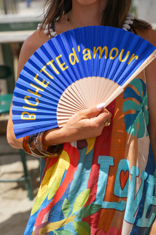BICHETTE D'AMOUR Ventaglio Blu 2