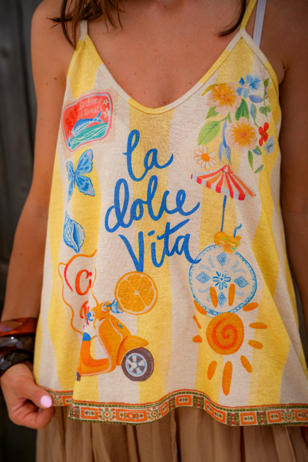 Canotta Dolce Vita LAUREN - Eleganza chic e comfort