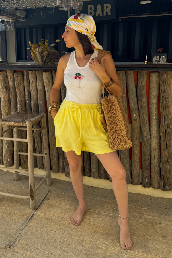 Short Eponge Jaune MALIBU