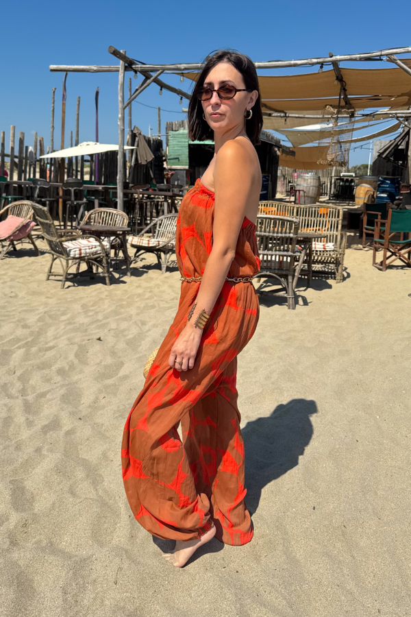 ORANGE BLUMENKOMBI E26 2