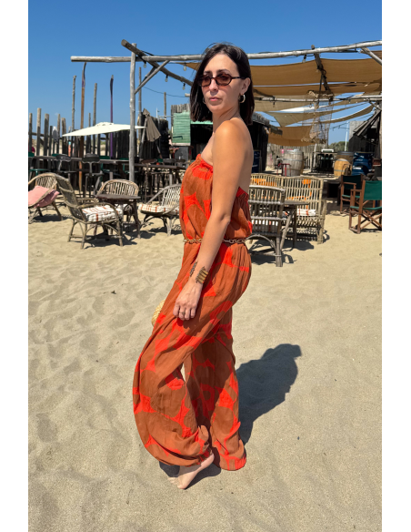 ORANGE BLUMENKOMBI E26