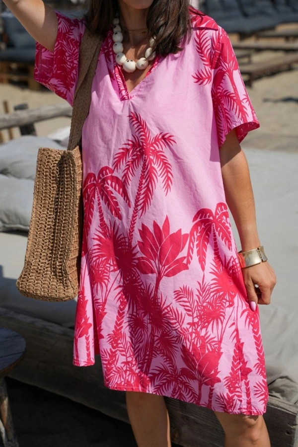 Robe Palmier Rouge PUERTO RICO 2