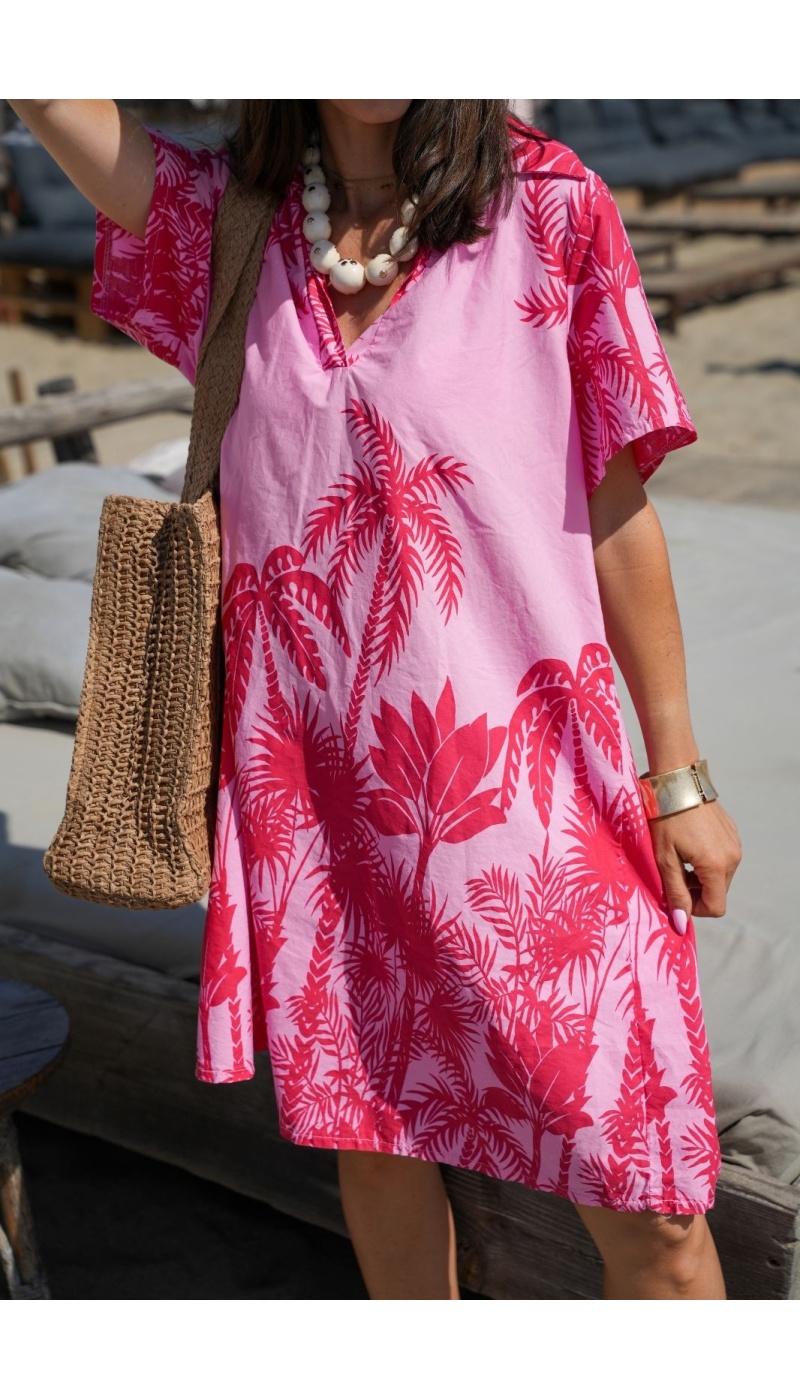 WOMEN'S DRESSES PALMIE RED E26