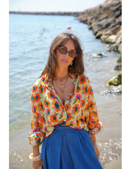 BLUSA GIRASO AMÊNDOA E26
