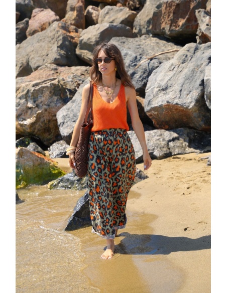 ORANGE TANK TOP E26