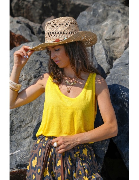 YELLOW TANK TOP E26