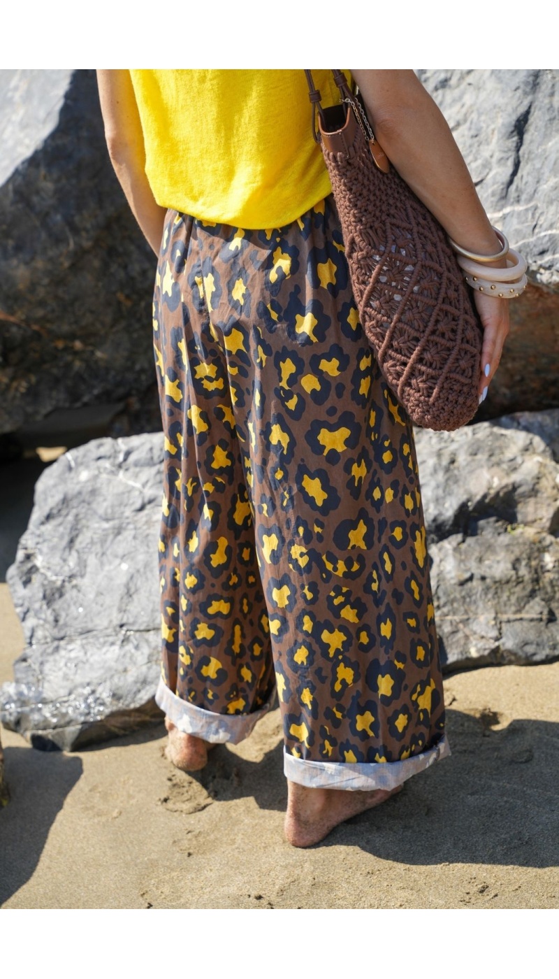 WOMEN'S TROUSERS LEOPAR JA/MAR E26