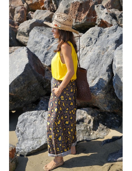 PANTALÓN MUJER LEOPAR JA/MAR E26