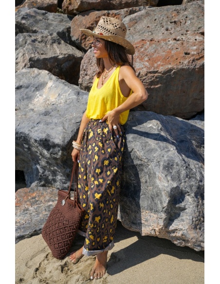 DAMENHOSE LEOPAR JA/MAR E26