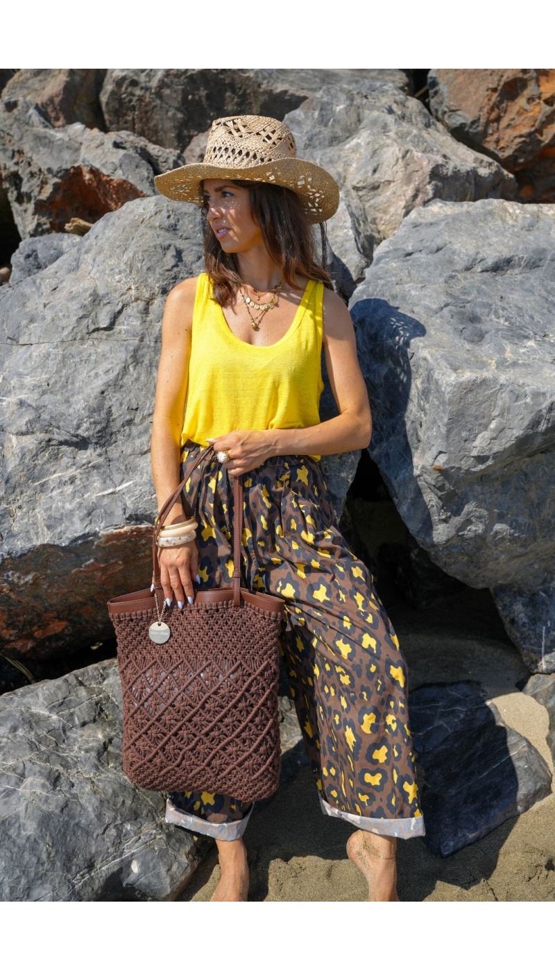 WOMEN'S TROUSERS LEOPAR JA/MAR E26