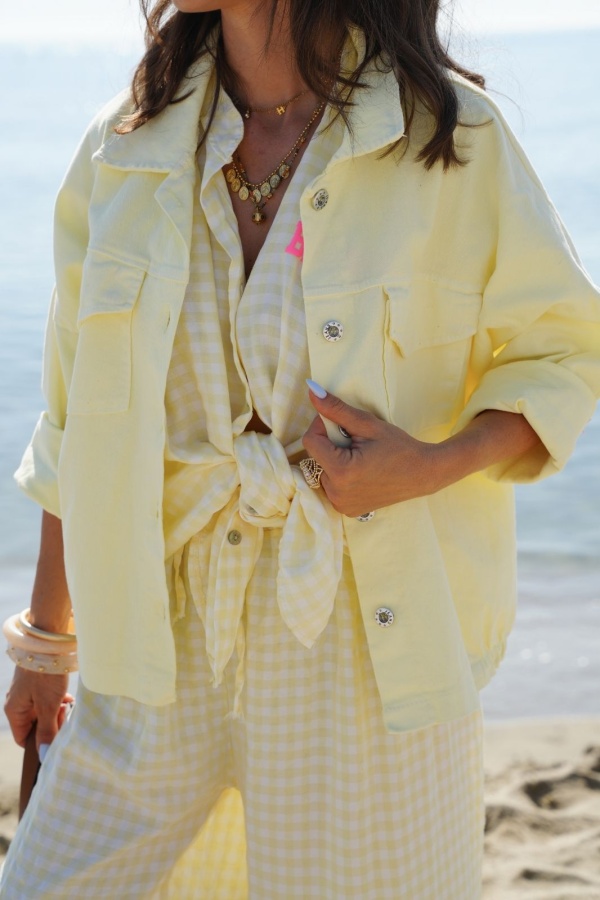 VESTES FEMME  JAUNE E26