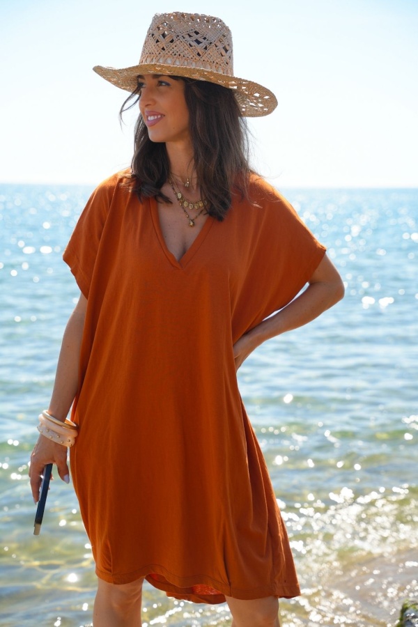 Tunique Brique Banditas NO PHOTO PLEASE - Chic Home Style Top 2