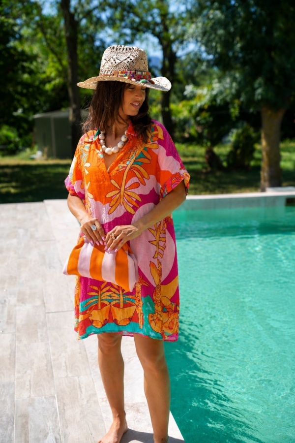 Robe Safari Rose TANZANIE