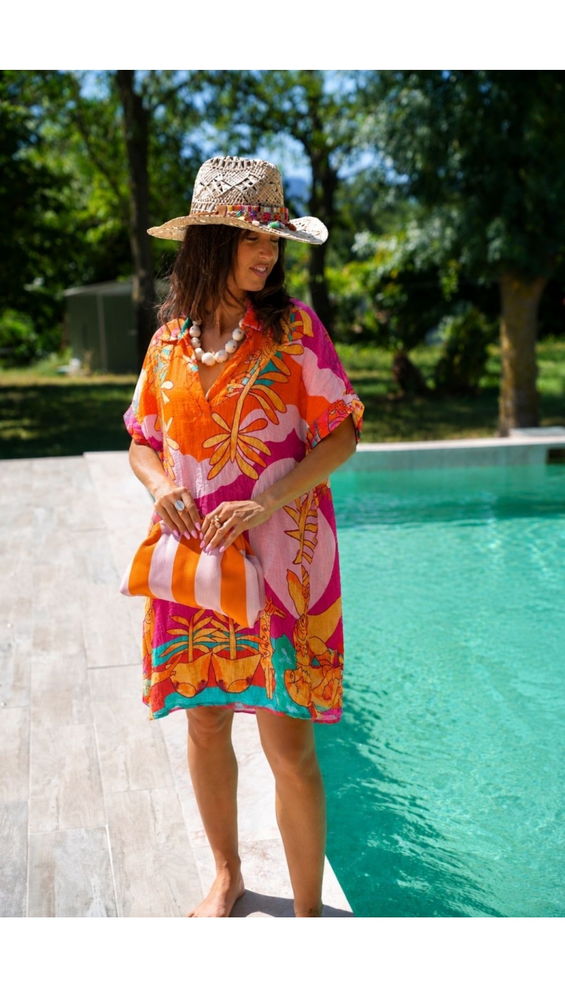 Robe Safari Rose TANZANIE