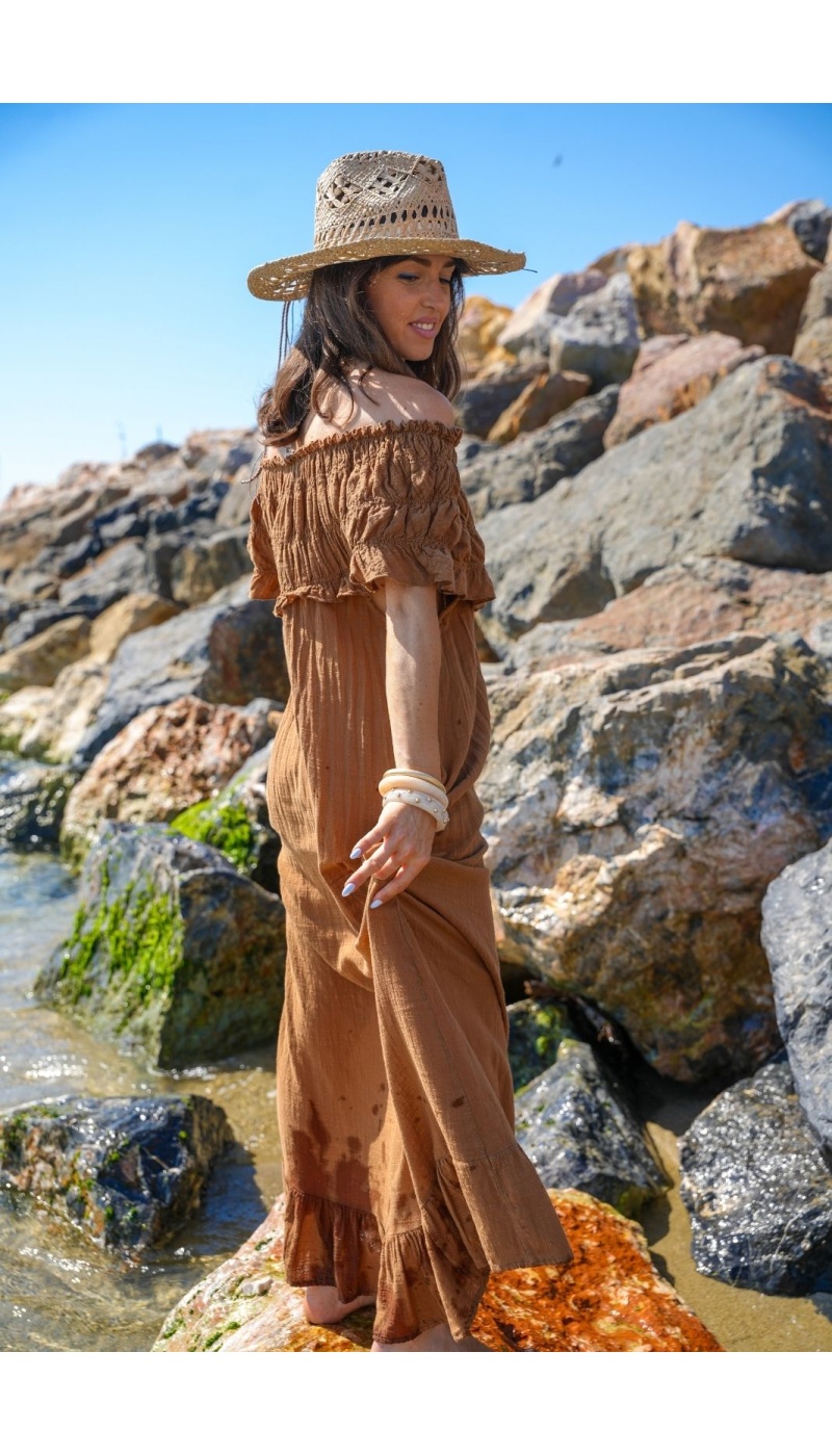 WOMEN'S DRESSES CAMEL E26