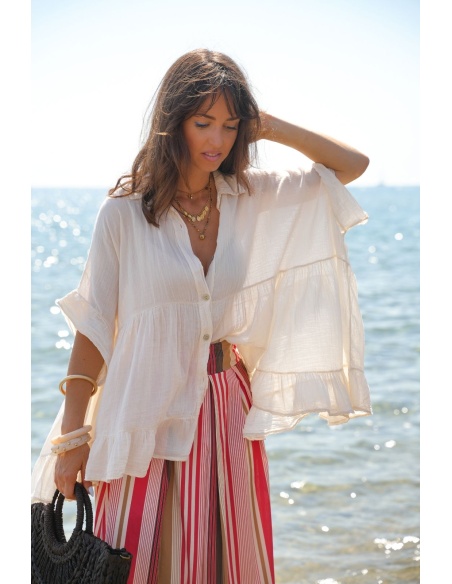 BLUSA VOADORA ECRU E26
