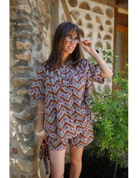 BLUSA FIORE RUGGINE E26