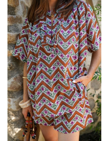ROSTBLUMENBLUSE E26