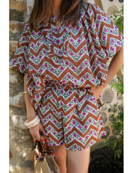 BLUSA FIORE RUGGINE E26