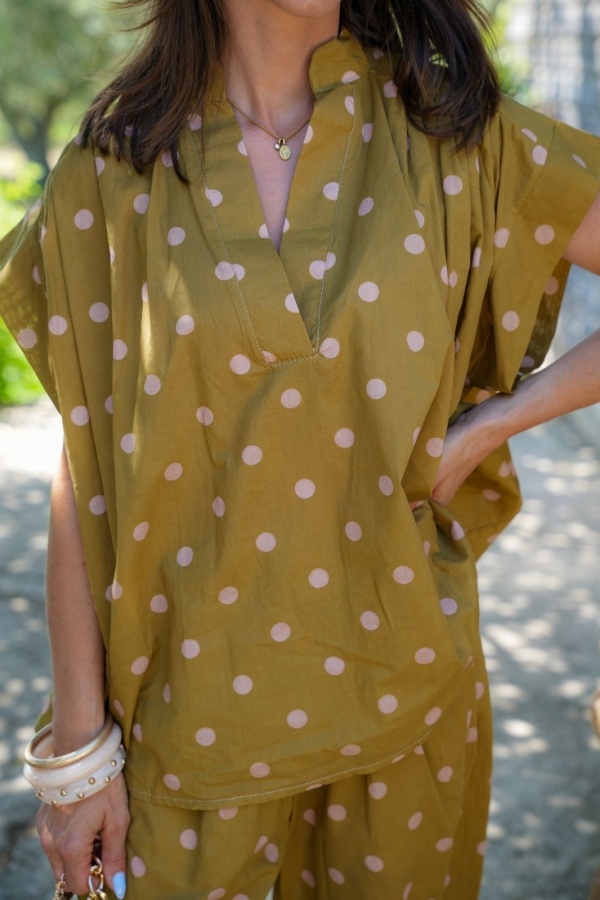 HIGH DOTS OLIVE E26 2