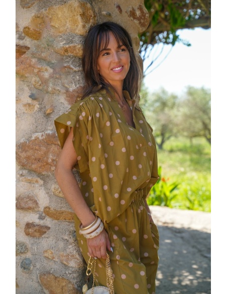 Haut Pois Olive/N