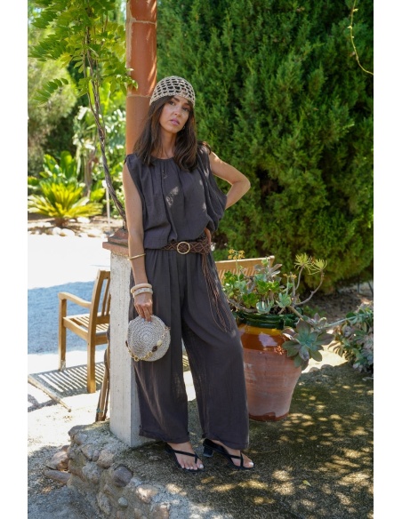 WOMEN'S BROWN TROUSERS E26