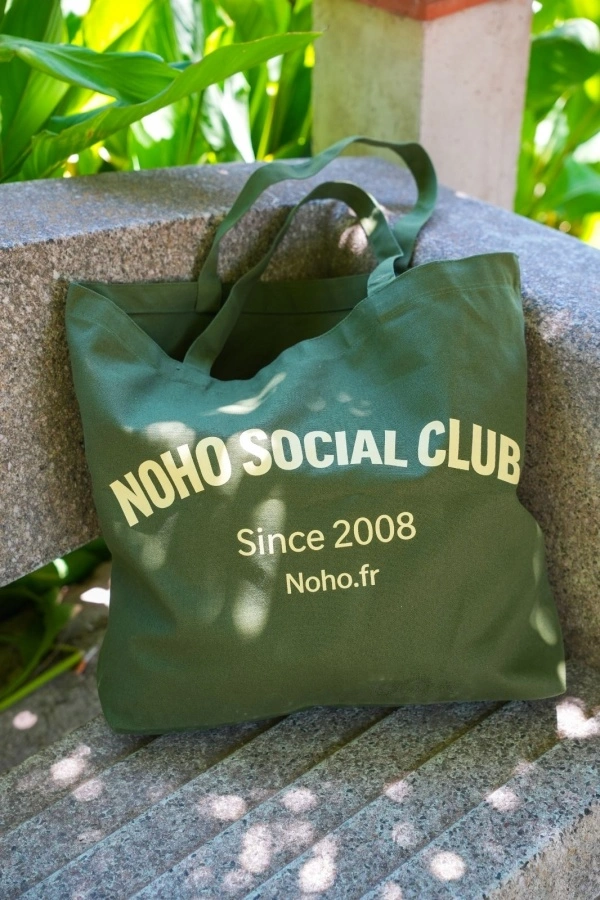 Sac Tote Bag Jaune Kaki NOHO SOCIAL CLUB
