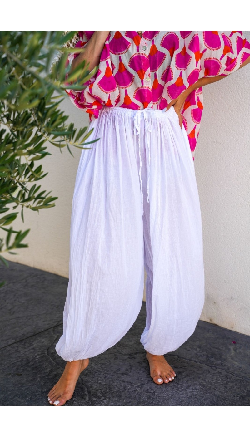 Pantalon Boule Blanc ALBARCA