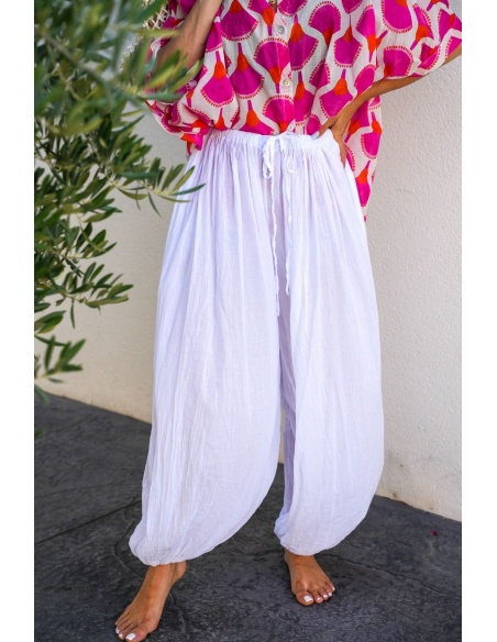 Pantalon Boule Blanc ALBARCA