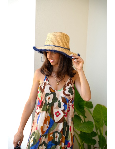 Chapeaux Marine Rafia PORTOFINO