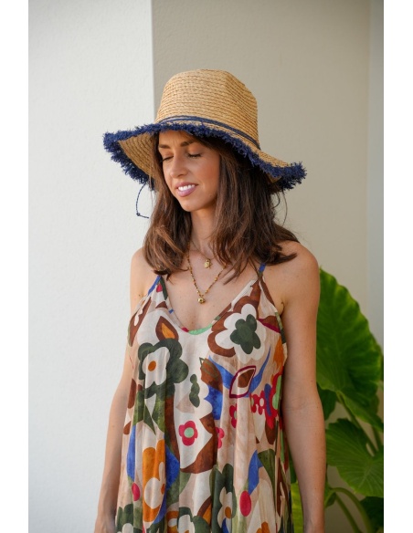 Chapeaux Marine Rafia PORTOFINO