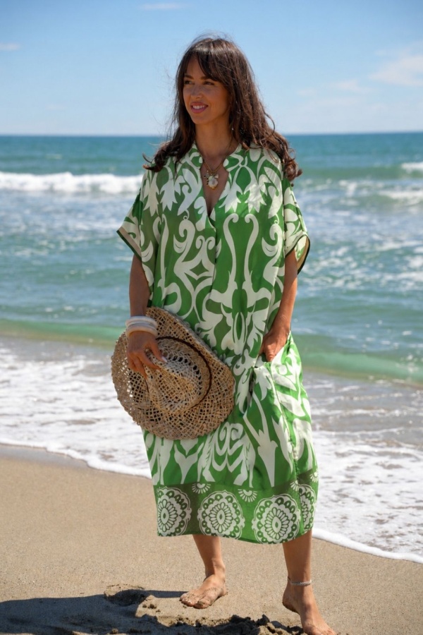 Robe Longue Vert VAIANA