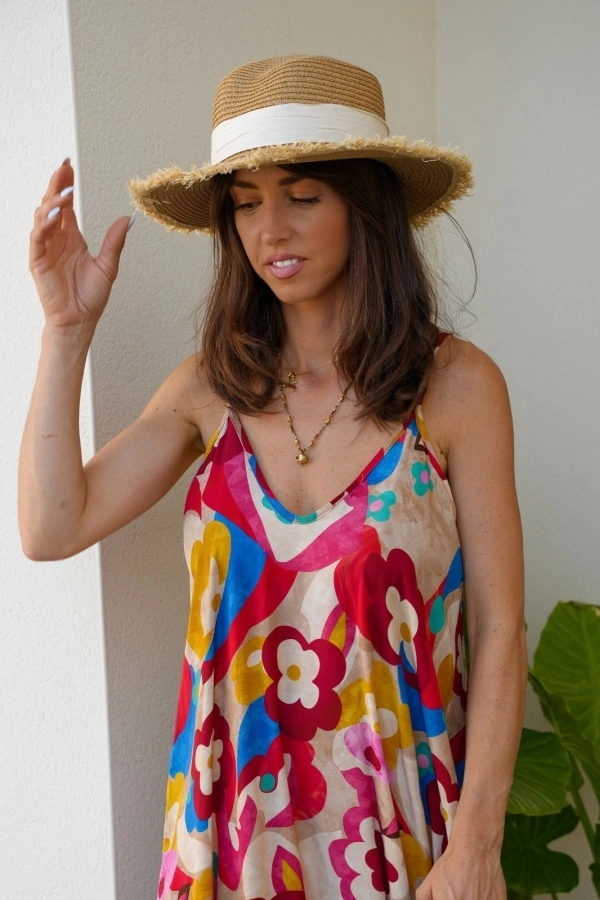 Chapeaux Blanc Camel NAPOLI
