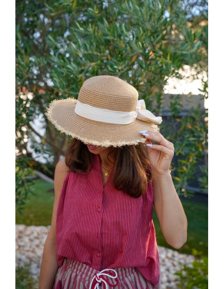 CHAPEAUX BLANC CAMEL E26