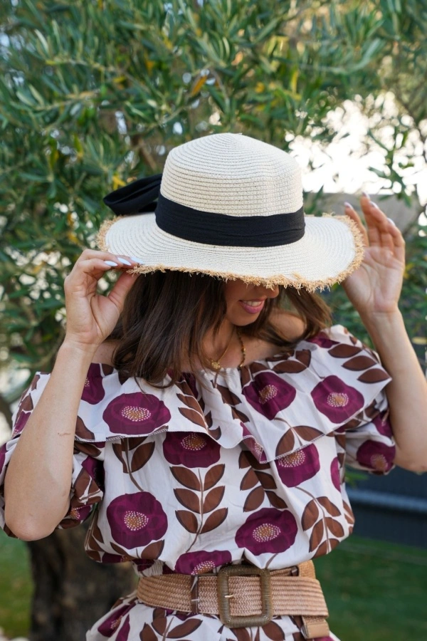 Chapeaux Noir Camel NAPOLI