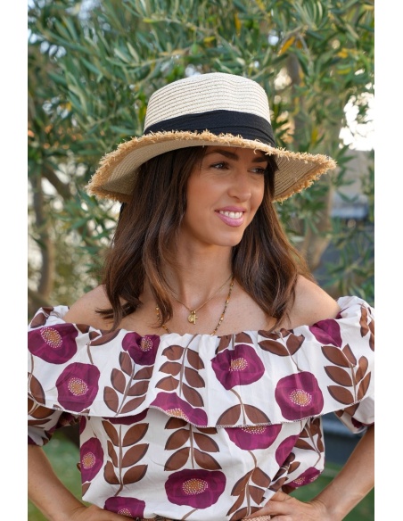 CHAPEAUX NOIR CAMEL E26