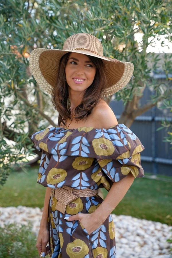 Top Volant Choco Johanna GIULIA 2