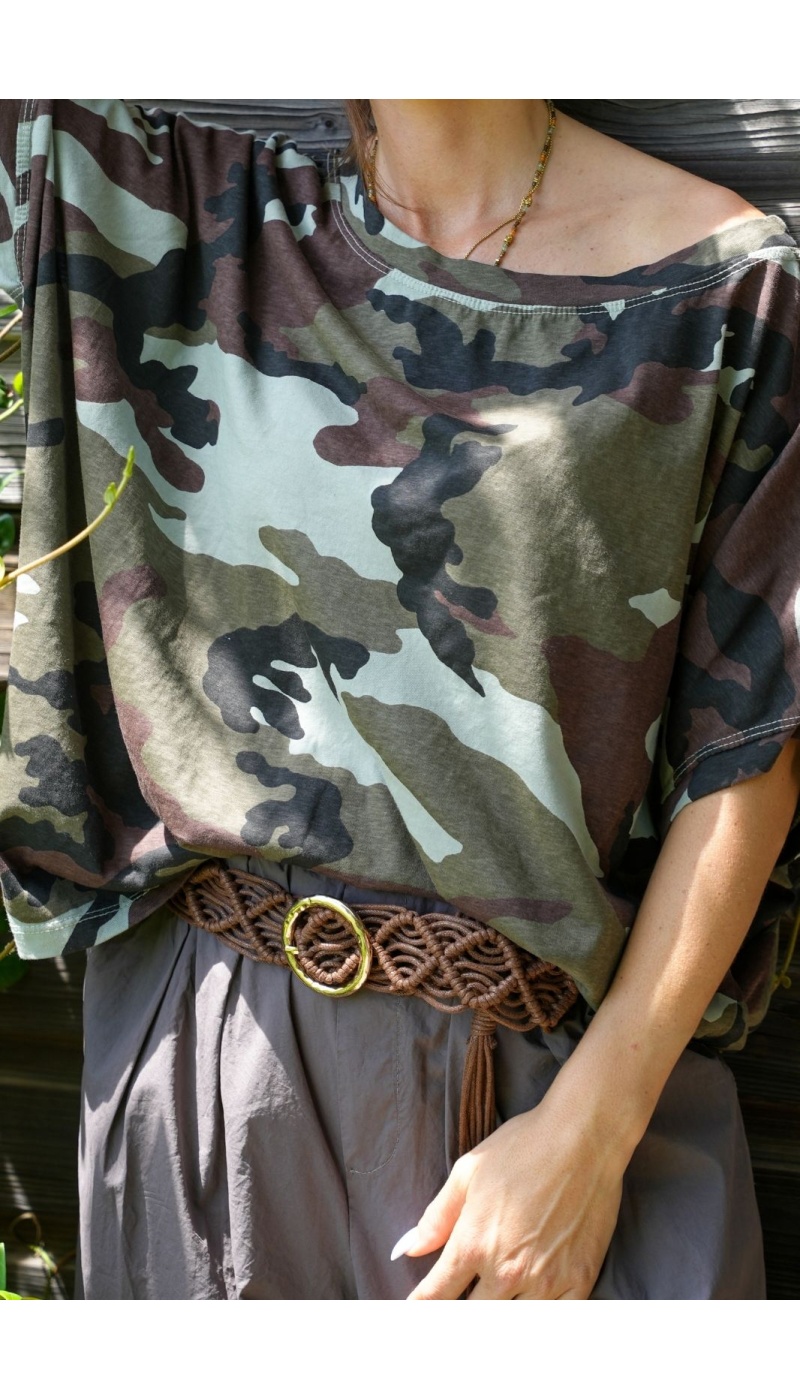 Johanna GUARDIA Military T-shirt Johanna - 3 | Welcome