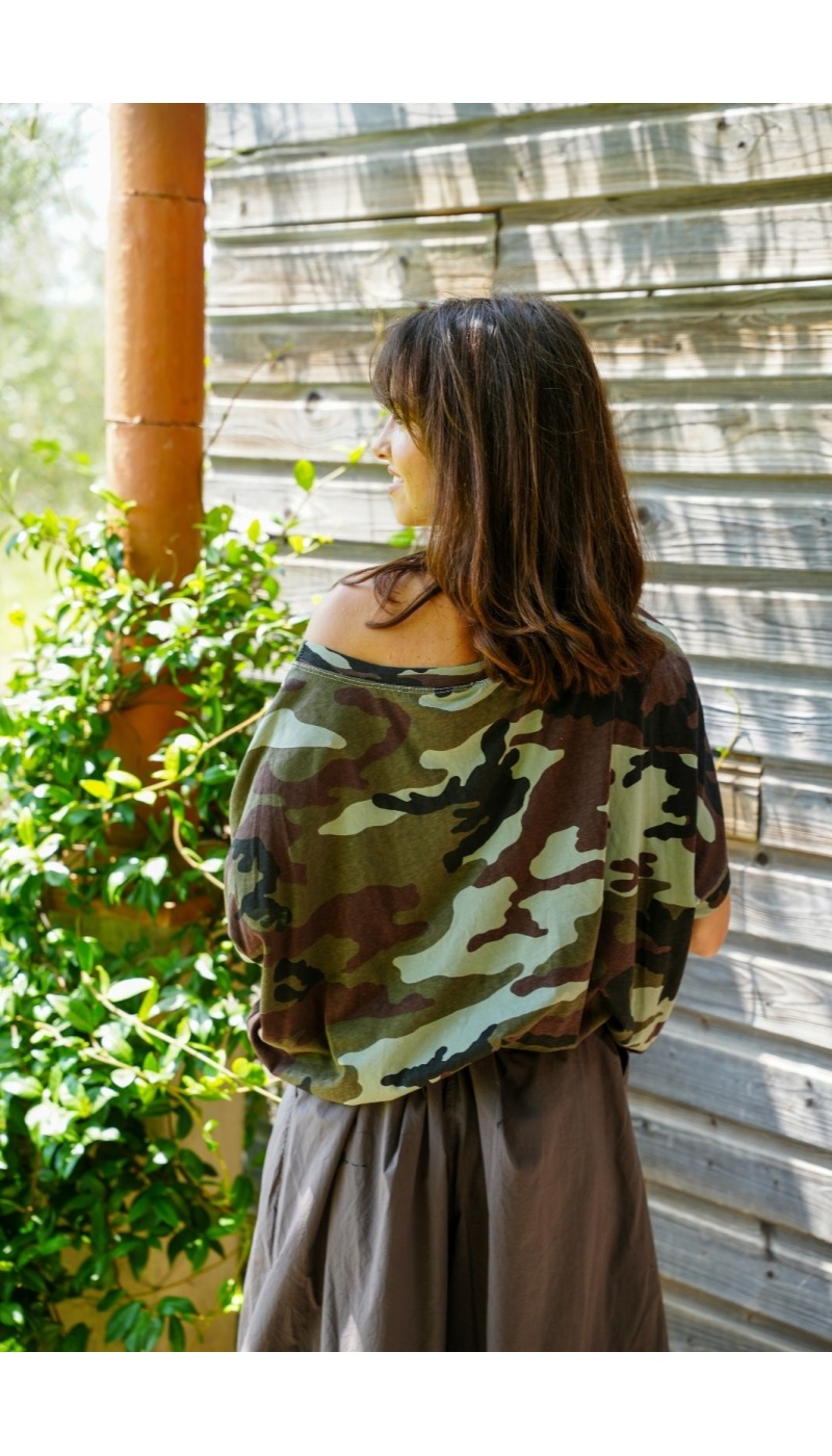 Johanna GUARDIA Military T-shirt Johanna - 4 | Welcome