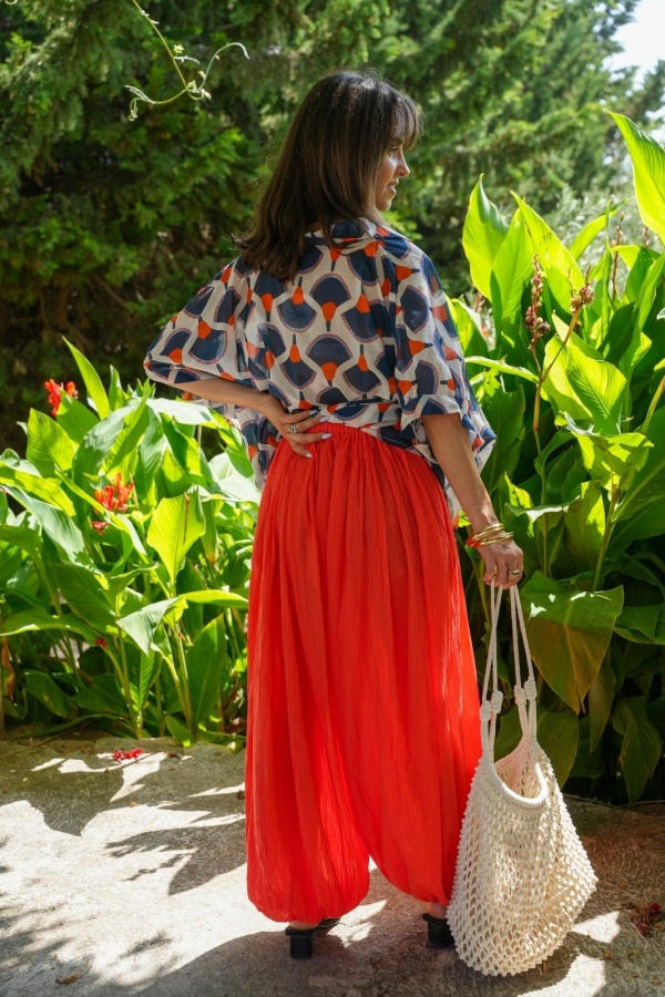Pantalon Boule Orange ALBARCA 2