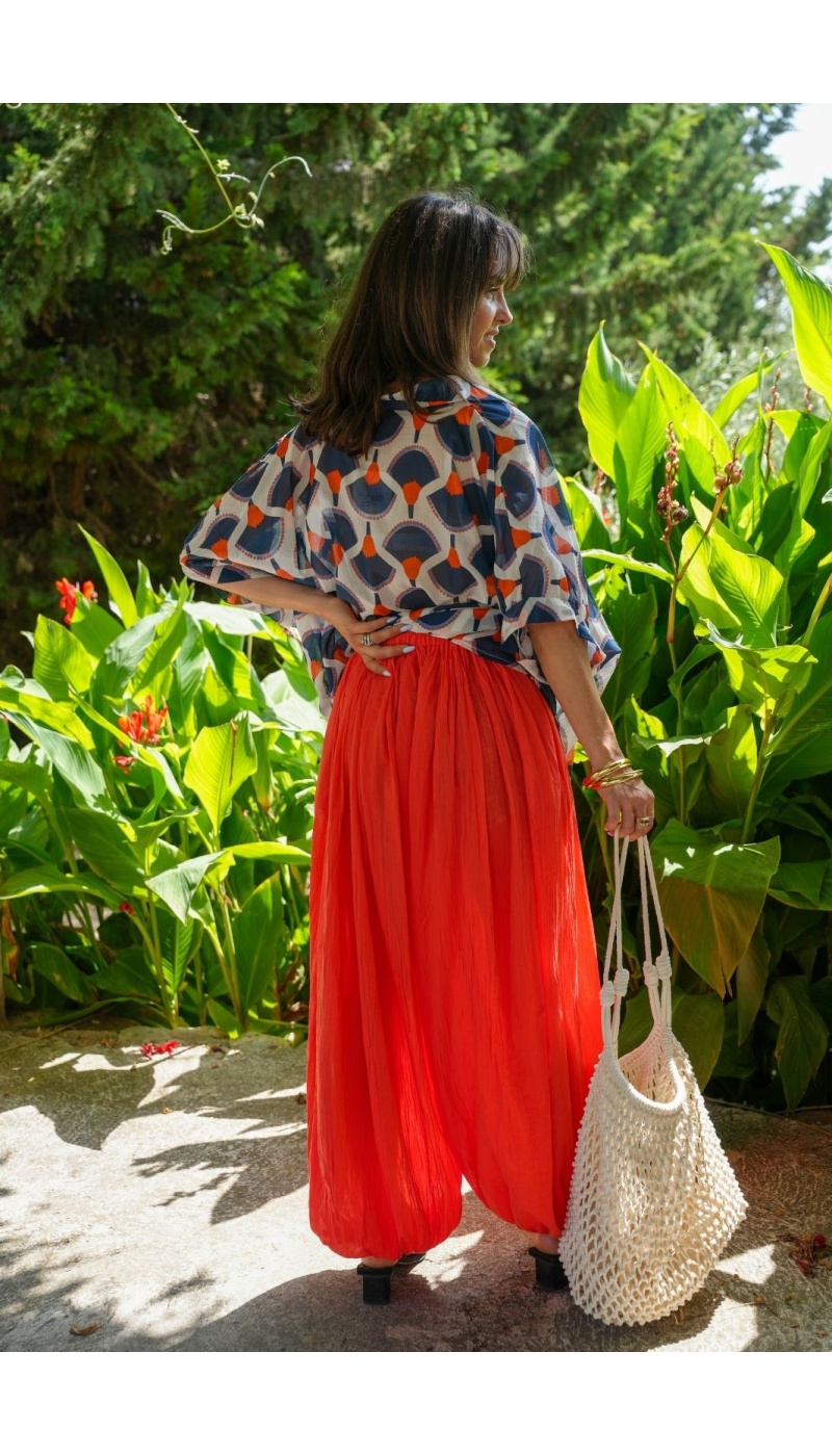 Pantalon Boule Orange ALBARCA