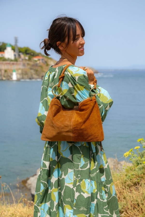 Camel Leather Bag BRADFORT Noho - 1 | Welcome 2