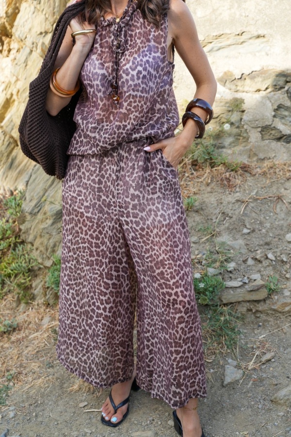 Pantaloni corti leopardati KIRA Noho - 1 | Benvenuto 2