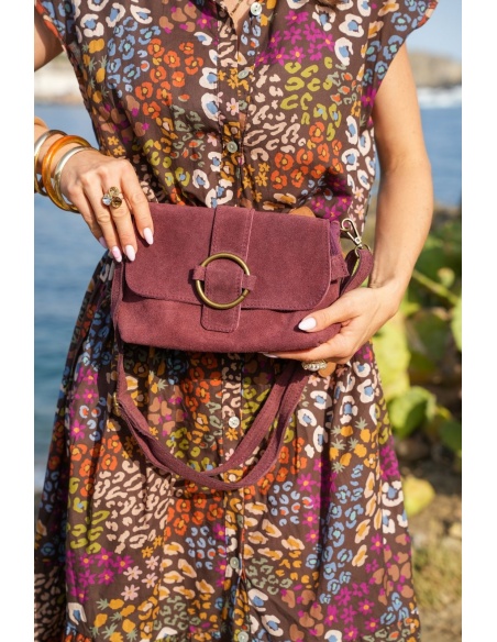Sac Daim Bordeaux MILAN Noho - 1 | Accueil
