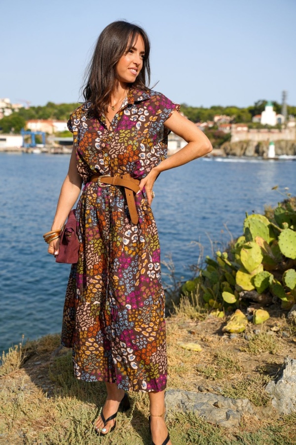 Robe Longue Léopard SAYAN Noho - 1 | NOUVEAUTÉS