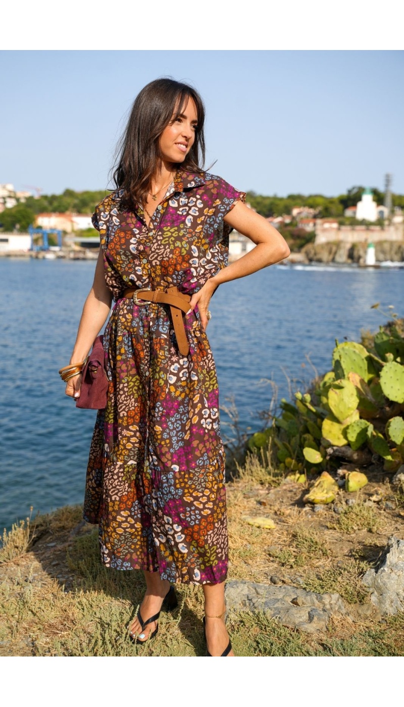Robe Longue Léopard SAYAN Noho - 1 | NOUVEAUTÉS