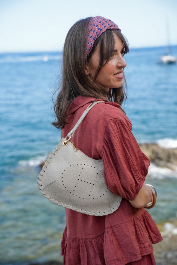 Pochette Ecru Tressé HAILEY Noho - 1 | Accueil 2