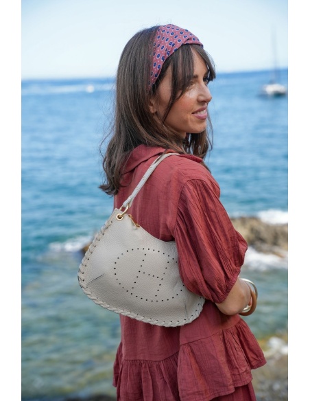 Pochette Ecru Tressé HAILEY Noho - 2 | Accueil